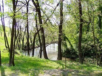 Fiume Lambro in area naturale